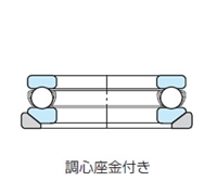 NSK・日本精工 53310U ベアリング スラスト玉軸受 調心座金付き NSK