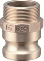 小澤物産 レバーカップリング OZ-F-BR-21/2 (65A) オスネジ型