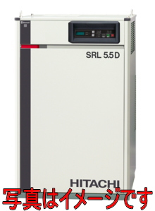 日立産機システム SRL-5.5DMNA6 オイルフリースクロール圧縮機 エアードライヤー内蔵 60Hz用 小型クラス(エアードライヤー内蔵)  伝動機ドットコム