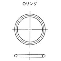 NOK Оリング太さ(1.78mm) AS568-041D (CO7129G0) 航空機用Oリング油圧