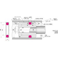 NOK パッキン SPGW-170 (GS0688V5) ピストンシール専用パッキン